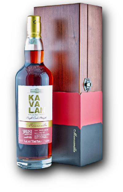 Kavalan Solist Manzanilla 54% 0,75L (dárkové balení kazeta)