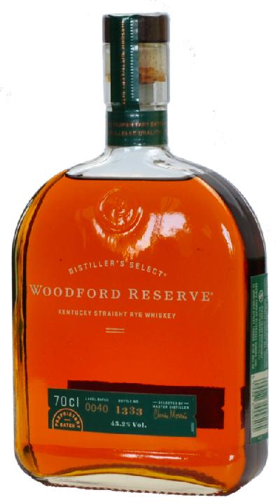Woodford Reserve RYE 45.2% 0.7L (holá láhev)