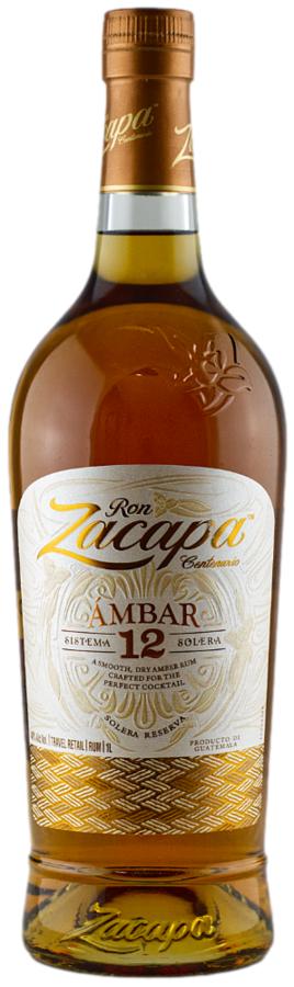 Zacapa Ámbar Solera 12 40% 1L (holá láhev)