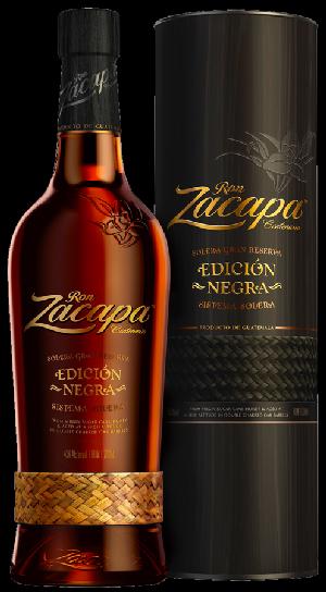 Zacapa Edicion Negra 43% 0,7l (tuba)