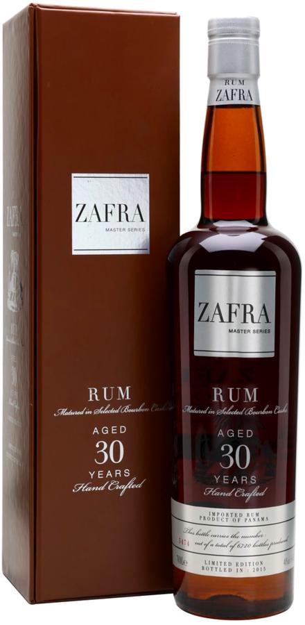 Zafra 30YO Master Series Rum 40% 0,7 l