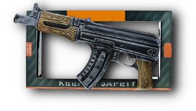 Kalashnikov AK 47 Vodka 38% 0.5L (dárkové balení kazeta)