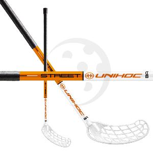 Unihoc STREET 35 White/Orange Oboustranná 75 cm (= 86 cm)