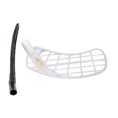 Čepel Salming Hawk Touch Plus Levá (levá ruka dole) měkká bílá