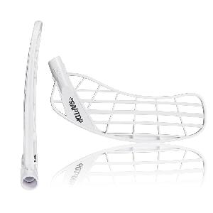 Čepel Salming Raptor Endurance bílá Pravá (pravá ruka dole) středně tvrdá (PE)