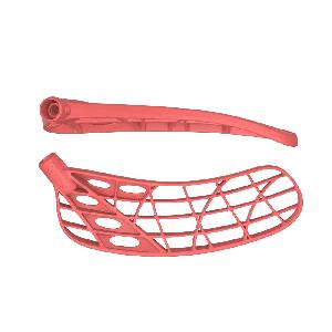 Čepel Fatpipe CTRL almost red Pravá (pravá ruka dole) středně tvrdá (PP - odlehčená)