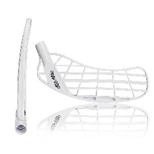 Čepel Salming Raptor Bio Power bílá Pravá (pravá ruka dole) tvrdá