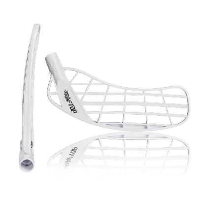 Čepel Salming Raptor Bio Power bílá Levá (levá ruka dole) tvrdá