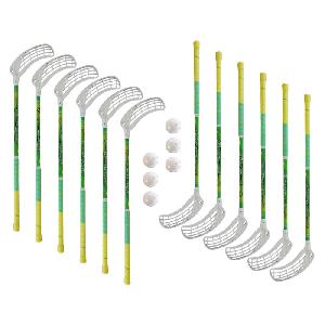 Eurostick Gravity Kid IFF Set (12 hokejek) 7x levá / 5x pravá