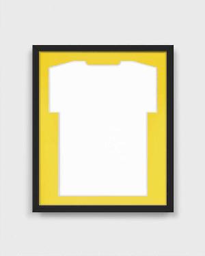 Walle Premium rám na dres žlutá