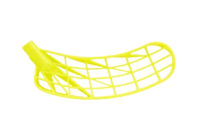 Čepel Unihoc Unilite Levá (levá ruka dole) středně tvrdá (PE) žlutá