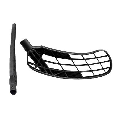 Čepel Salming Quest 1 Endurance černá středně tvrdá (PE) Pravá (pravá ruka dole)