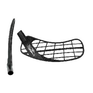 Čepel Salming Hawk Endurance černá středně tvrdá (PE) Levá (levá ruka dole)