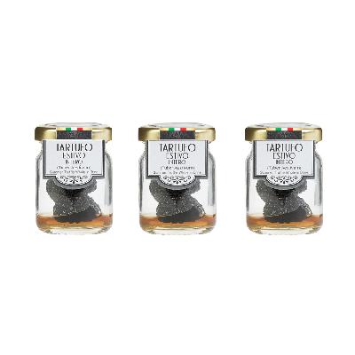 3x Lanýž černý letní celý, 25 g