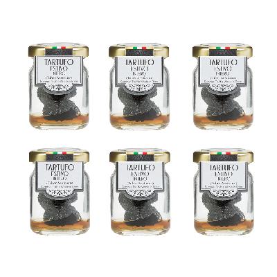 Lanýž černý letní celý Pagnani Tartufi, 6× 25 g – ve vlastním nálevu