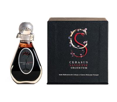 Balzamikový ocet z třešní Argentum, 100 ml - 100% přírodní - v dárkové krabičce
