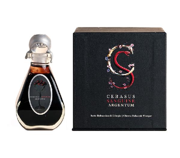 Balzamikový ocet z třešní Argentum, 100 ml - 100% přírodní - v dárkové krabičce