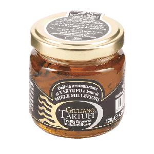 Květový med s kousky černého lanýže, 120 g  (Lanýžový med)