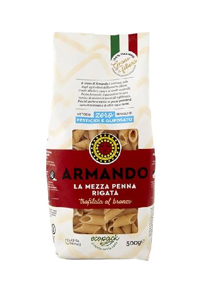 Těstoviny Mezze Penne Armando, 500 g - metoda nulových reziduí