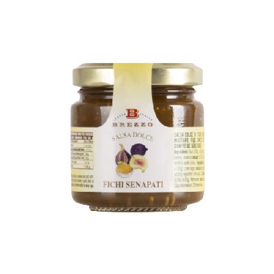 Čatní z fíků s hořčicíí, 110 g