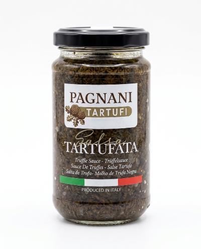 Lanýžová omáčka 10 % s lanýžovými plátky, 180 g  (Lanýžová pasta)