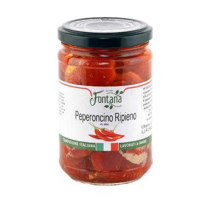 Plněné pálivé italské papričky, 290 g