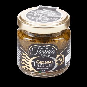 Lanýžová pasta DELUXE s 20% černého lanýže, 80 g  (Salsa Tartufata)