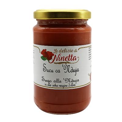 Rajčatová omáčka s pikantním kalábrijským salámem (Nduja), 290 g