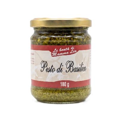 Bazalkové pesto Apicoltura Rossi s janovskou bazalkou CHOP, 180 g