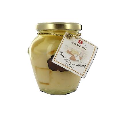 Ovčí sýr Tomino s černým lanýžem nakládaný v oleji, 280 g