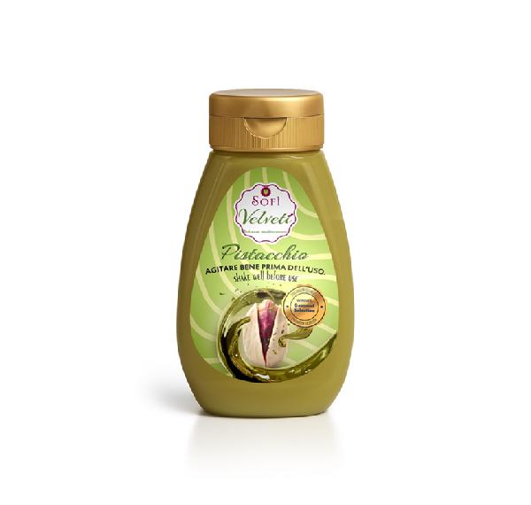 Prémiový pistáciový krém Velveti 60 % Sofì, 180 g — 100% přírodní, bez emulgátorů
