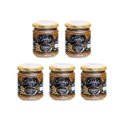 Lanýžová pasta DELUXE s 20% černého lanýže Giuliano Tartufi, 5× 180 g