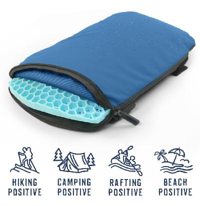 Cestovní podsedák MOSH Kamper modrá / černá