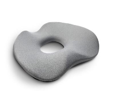 Mosh ERGO2 B3J Ergonomický podsedák na židli šedý, 45 × 6,5 cm