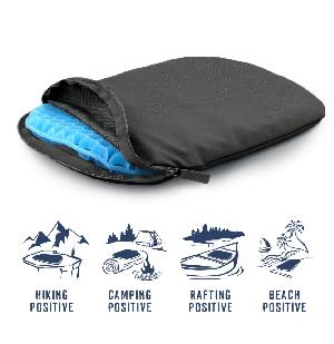 Cestovní podsedák MOSH Kamper light černá