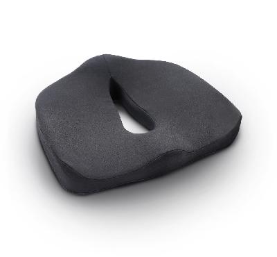 Mosh ERGO B1G Gelový ergonomický podsedák černý, 45 × 38 × 7 cm