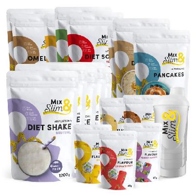 MixSlim Dietní balíček na 8 týdnů (290 porcí)