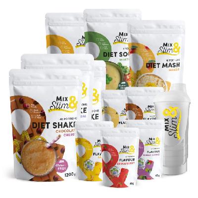 MixSlim Dietní balíček na 4 týdny (150 porcí)