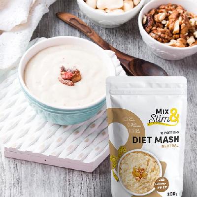 MixSlim Dietní kaše natural 300g (10 porcí)