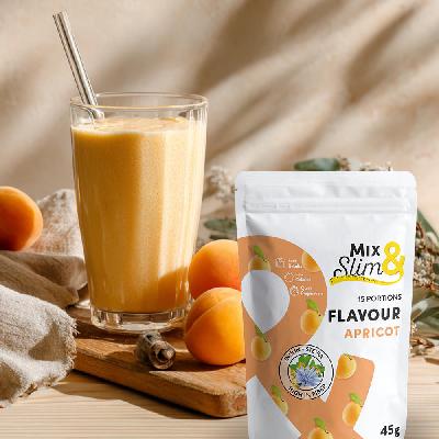 MixSlim Příchuť meruňka 45g (15 porcí)