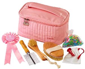 Sada na péči o koníka Ponnie růžová