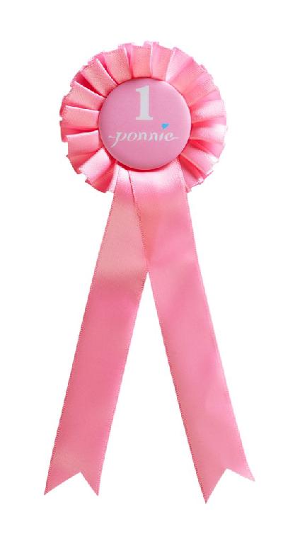 Kokarda Ponnie pro vítěze - růžová
