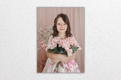 Tisk na dřevo 60x45 cm z vlastní fotografie, Bukové dřevo, Vykroužení pro závěs