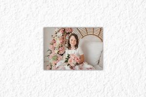 Tisk na překližku 30x20 cm z vlastní fotografie, Překlížka, S nalepovacím háčkem