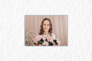 Tisk na překližku 40x30 cm z vlastní fotografie, Překlížka, S plíškem