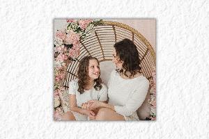 Tisk na překližku 50x50 cm z vlastní fotografie, Překlížka, S plíškem