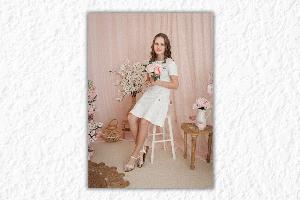 Tisk na překližku 70x50 cm z vlastní fotografie, Překlížka, S plíškem