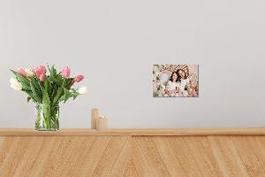 Fotoobraz 15x10 cm z vlastní fotografie, Plátno Recycled Satin Canvas, 330g/m²