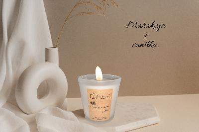 Sójová vonná svíčka marakuja + vanilka