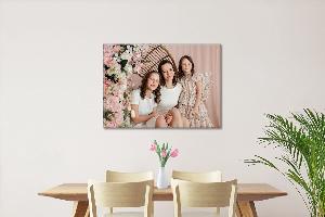 Fotoobraz 70x50 cm z vlastní fotografie, Plátno Recycled Satin Canvas, 330g/m²